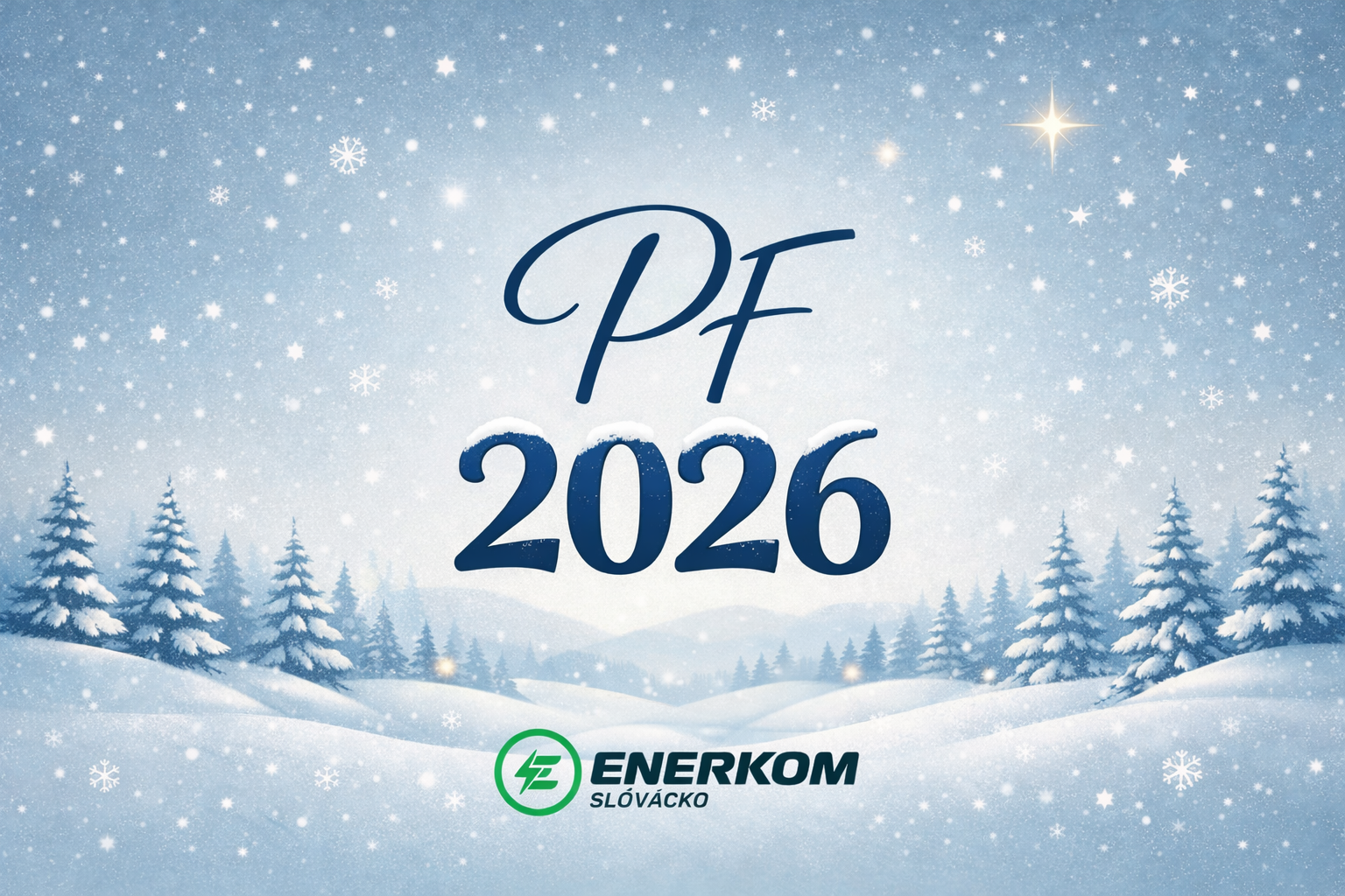 Poděkování za rok 2025 v ENERKOM Slovácko a PF 2026